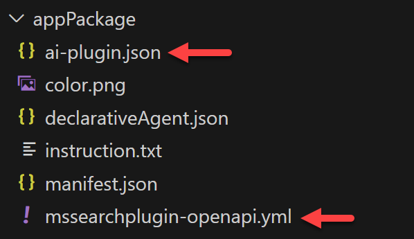 image title Folder structure