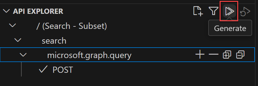 image title Kiota generate plugin