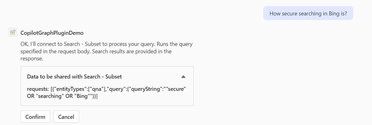 image title Plugin confirmation