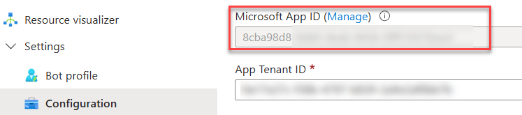 Bot MS App ID