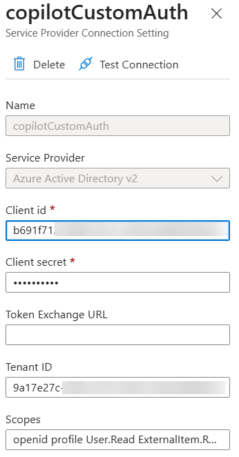 Bot OAuth connection