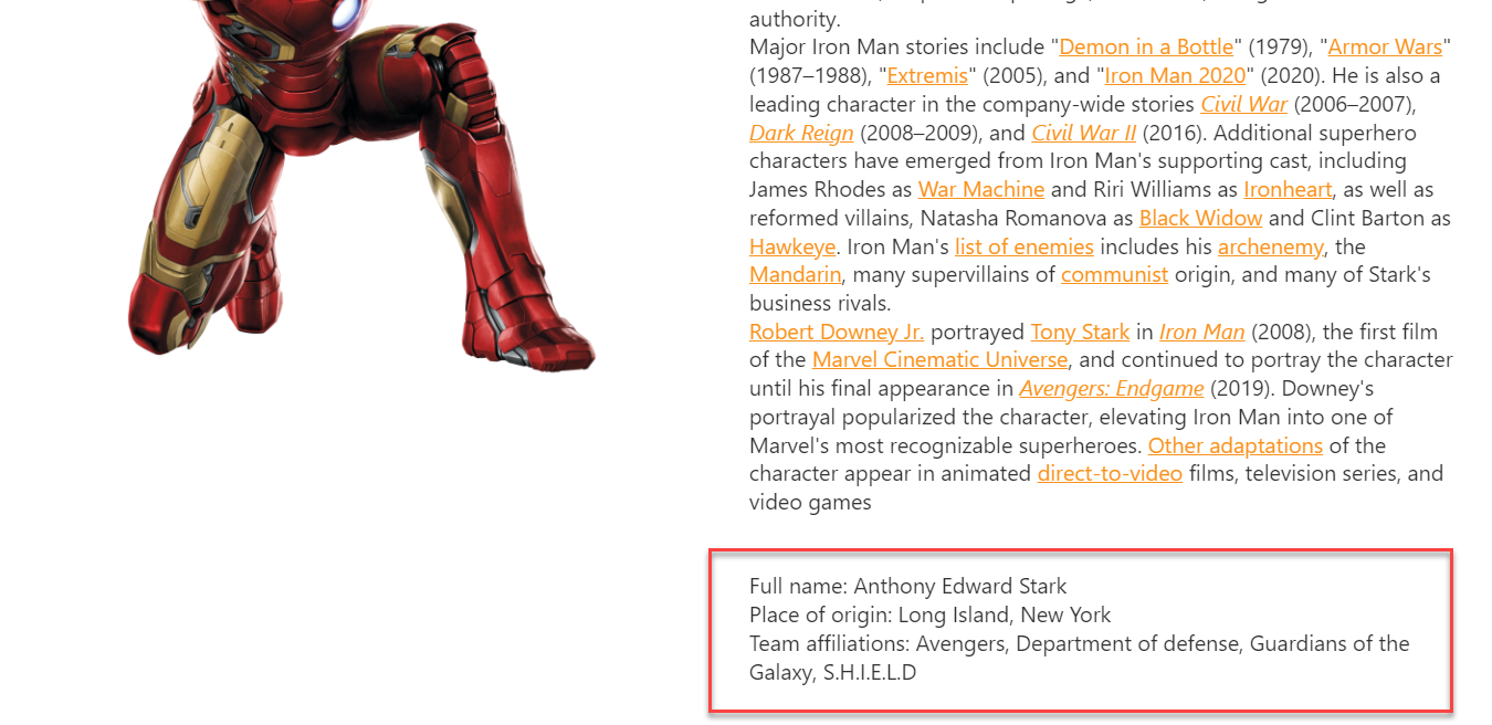 Adding metadata to original page alter-text