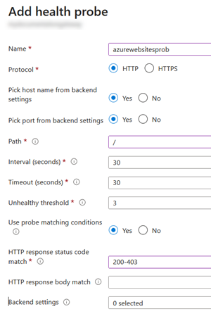image title Health probe